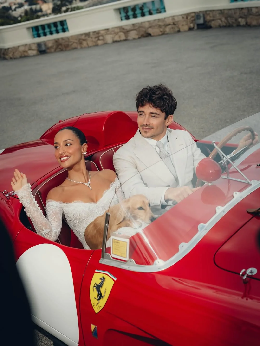 Charles Leclerc and Alexandra Saint Mleux Share First Look at Monaco Civil Wedding and Tease a Second Celebration