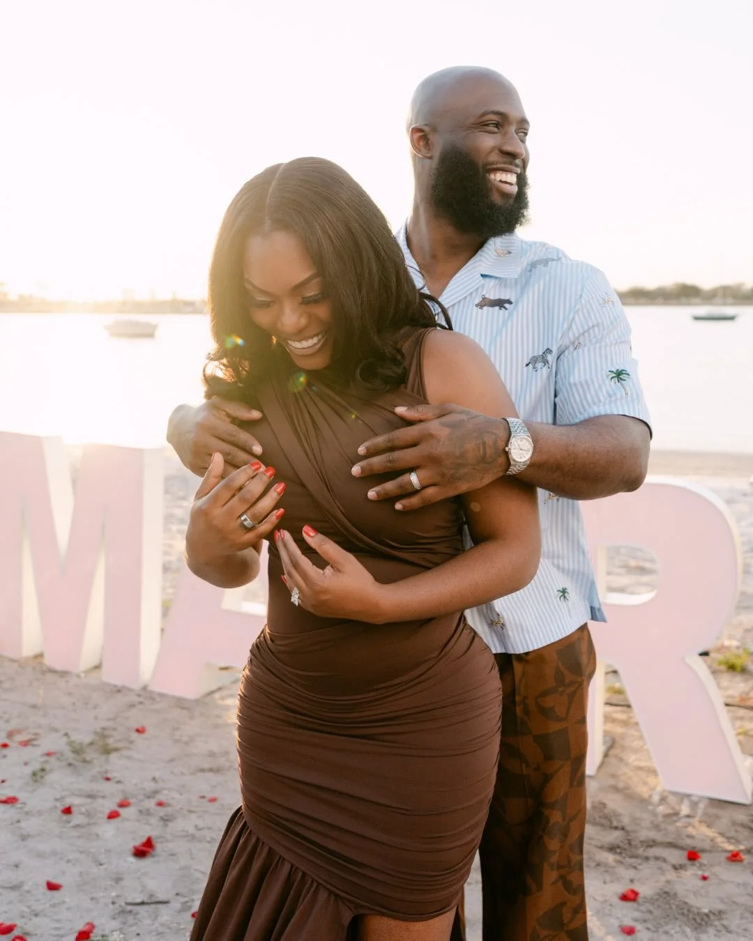 Touchdown to “I Do”: NFL Star Leonard Fournette Is Engaged to Jaime Jones