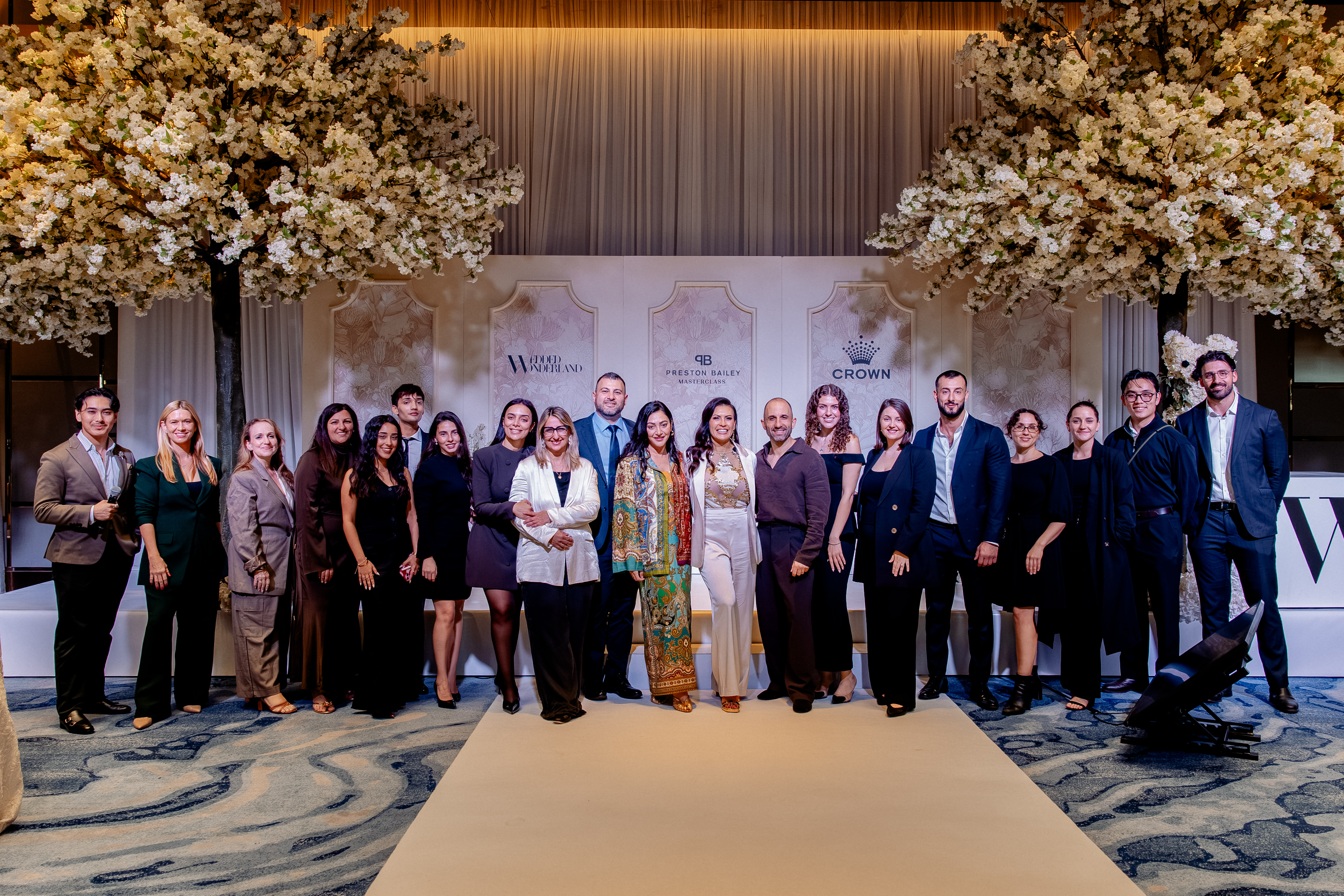 A sophisticated VIP reception at Wedded World